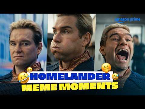 All Homelander Memes Ever 😎 | Antony Starr | The Boys | Prime Video India #trending thumbnail