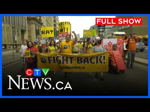 Protests held across Alberta | CTV News Edmonton at Six for May 29, 2026 thumbnail