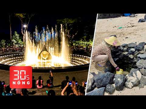 Bản tin 30s nóng: Cận cảnh công viên số 1 Lý Thái Tổ, TP.HCM; Giếng nước ngọt trên bãi biển thumbnail