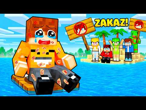 DLACZEGO ONI WYRZUCILI MNIE Z WYSPY w Minecraft?! thumbnail