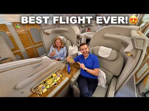 Surprising My Mom With Emirates First Class (HER FIRST TIME!) thumbnail