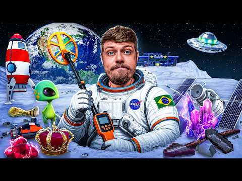 USEI MEU DETECTOR DE METAIS NA LUA... E FIQUEI MILIONÁRIO thumbnail