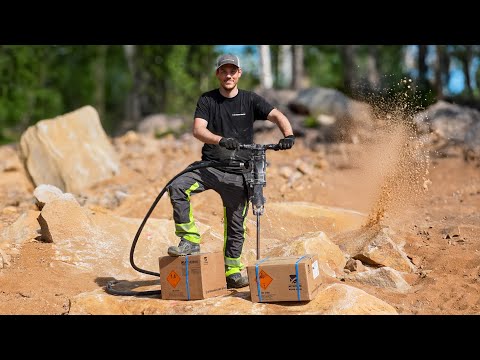 Drilling and Blasting Rock in the Forest – Testing a Surface Charge thumbnail