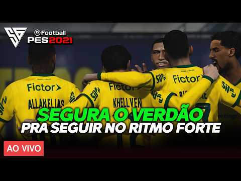 SEGUINDO NO RITMO FORTE COM O VERDÃO NO TOPO - GAMEPLAY PES 2021 - 60 FPS - SADAN GAMER - PC thumbnail