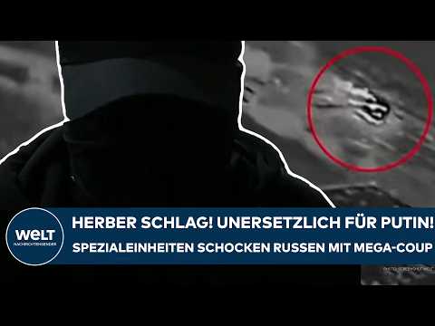 UKRAINE-KRIEG: Herber Schlag! Unersetzlich für Putin! Spezialeinheiten schocken Russen mit Mega-Coup thumbnail