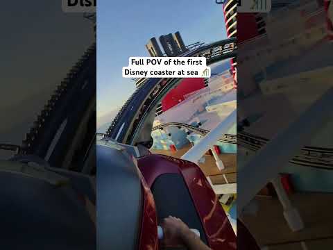 Full POV of the first Disney coaster at sea 🎢 thumbnail