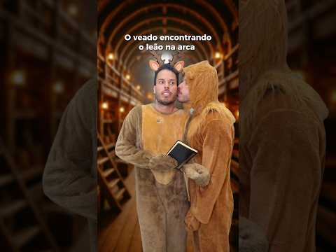 O leão e o veado na Arca de Noé thumbnail