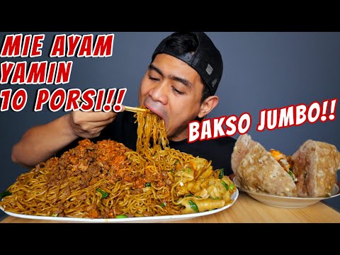 BUKA PUASA MAKAN 10 BUNGKUS MIE AYAM YAMIN PAKE BAKSO JUMBO!! thumbnail