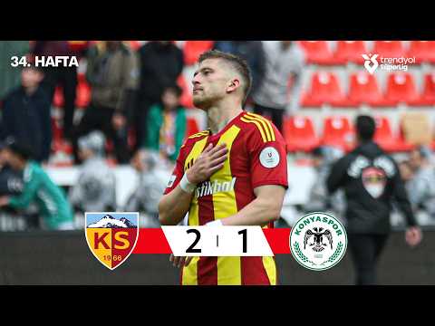 Kayserispor (2-1) Konyaspor | 34. Hafta | Trendyol Süper Lig 2025 - 2026 Sezonu thumbnail
