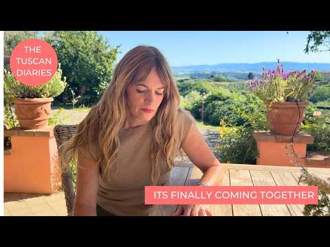 PREPARING FOR OUR FIRST GROUP OF GUESTS IN TUSCANY thumbnail