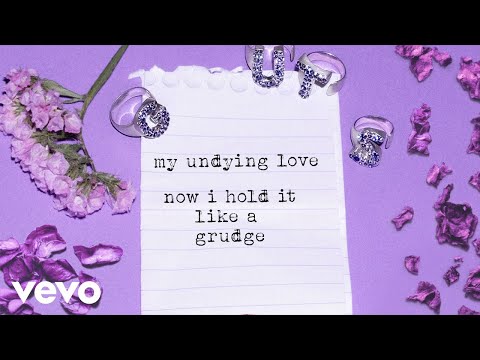 Olivia Rodrigo - the grudge (Official Lyric Video) thumbnail