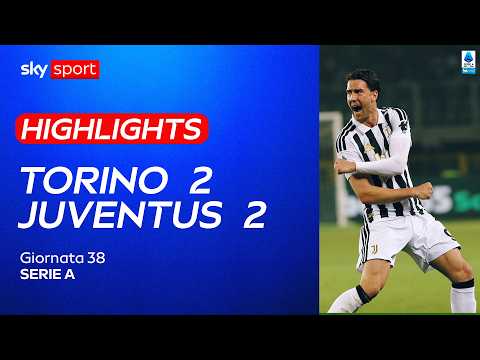 Torino-Juventus 2-2: gol e highlights | Serie A thumbnail