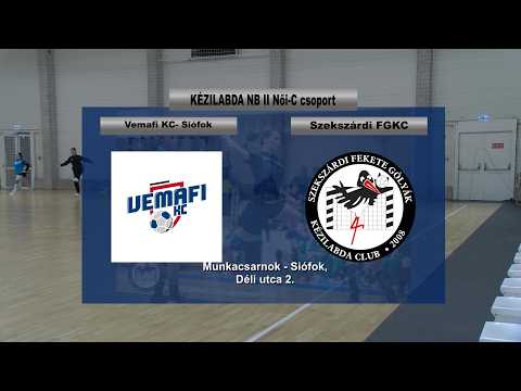 Vemafi KC- Siófok - Szekszárdi FGKC  KÉZILABDA    NB II Női-C csoport thumbnail