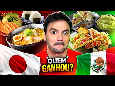 COPA DO MUNDO DE COMIDAS: Japão x México! thumbnail