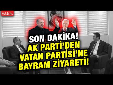 SON DAKİKA! AK Parti heyeti bayramlaşma için Vatan Partisi Genel Merkezi'nde! thumbnail
