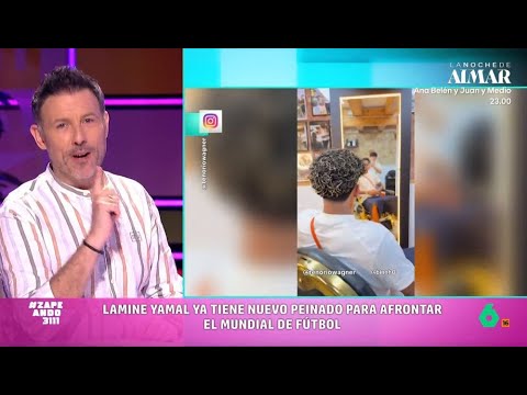 VÍDEO | Iñaki Urrutia reacciona al nuevo look de Lamine Yamal - Zapeando thumbnail