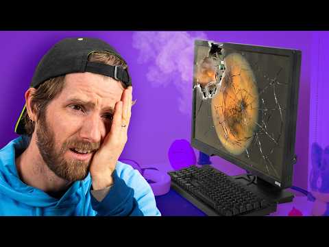Who has the Worst Monitor at Linus Tech Tips? thumbnail