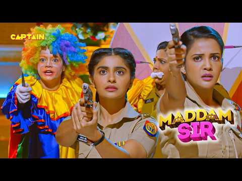 वक्त रहते करिश्मा और हसीना पुष्पा जी को बचा पायेंगे उस जोकर से? | Maddam Sir Comedy | thumbnail