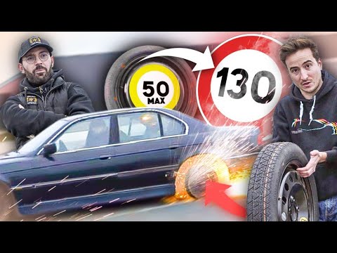 130 km/h avec des roues GALETTES, ça fait quoi ? thumbnail