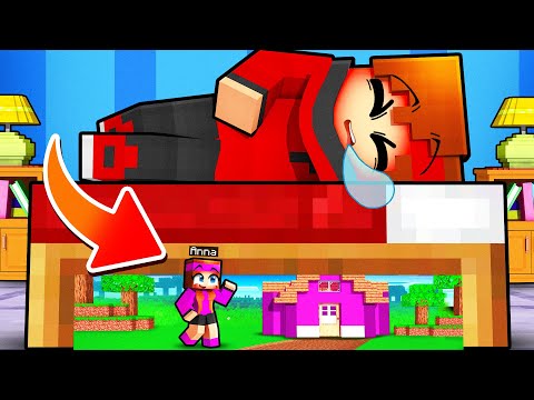 J'ai fais une cachette secrète sous le lit de Talcado sur Minecraft ! thumbnail