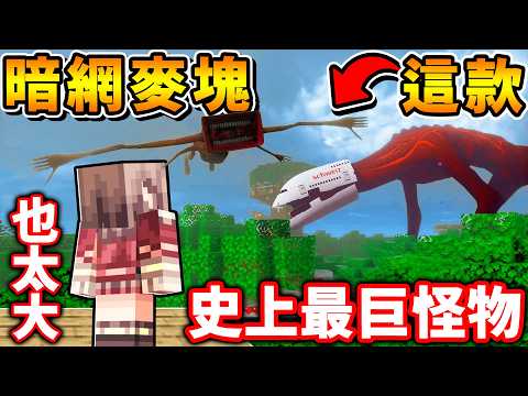 Minecraft 千萬別下載...【暗網 巨物麥塊.EXE】感染病毒，每過5分鐘，麥塊逐漸...崩解（認真 精神汙染） thumbnail