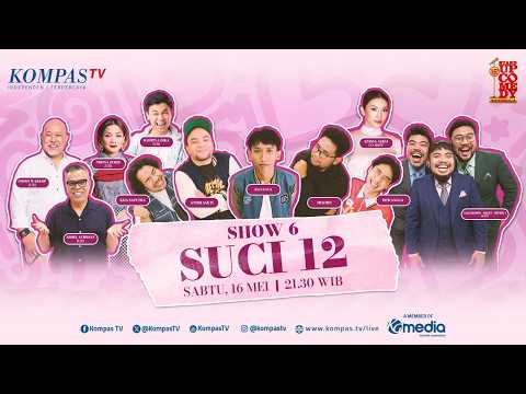 ? LIVE - SUCI 12 Show 6: Komika Siap Bongkar Hati Demi Rebut Perhatian Radit hingga Indro Warkop thumbnail