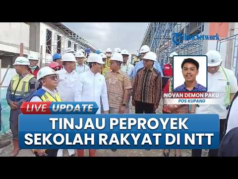 Pastikan Berjalan seusai Target, Mensos RI Tinjau Pembangunan Sekolah Rakyat di Oelnasi Kupang NTT thumbnail