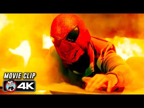 "The Mask Is Gonna Make You Strong" | THE AMAZING SPIDER-MAN (2012) Movie CLIP 4K thumbnail