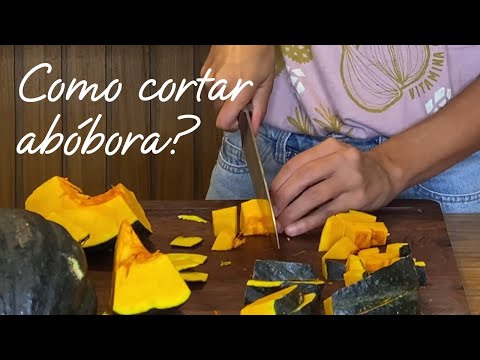 Como abrir e cortar abóbora? thumbnail