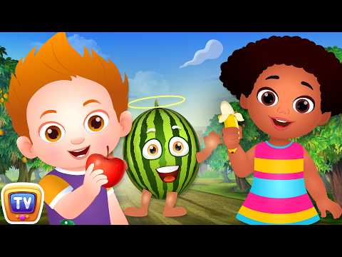 🍎 Yummy Fruits & Healthy Snacks Collection | Learning Songs for Kids | ChuChu TV #chuchutv100m  thumbnail
