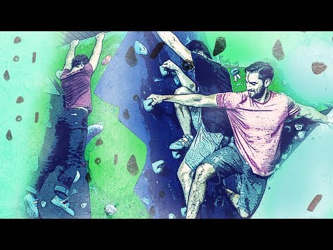 Taran and Dennis do SPORTS?! - Bouldering thumbnail
