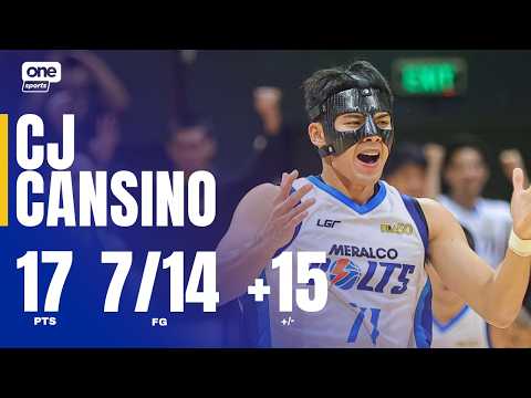 CJ Cansino STEPS UP BIG WITH 17 PTS 💪 for Meralco vs TNT | PBA SEASON 50 COMMISSIONER'S CUP thumbnail