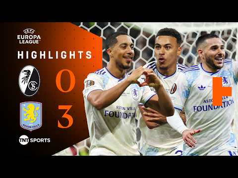 Villa End 30 Year Trophy Drought 🏆 | Freiburg 0-3 Aston Villa | UEFA Europa League Final Highlights thumbnail