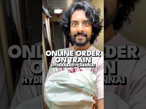 Everything I Ate on a First Class Train to Chennai!!? thumbnail