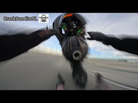 Most Extreme Motorcycle Crashes & Moments | CrashBanditoNL thumbnail
