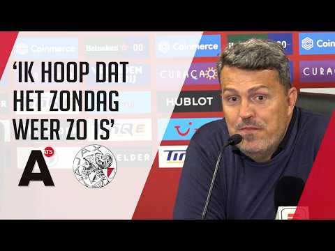 Oscar García genoot van de Ajaxfans in Volendam thumbnail