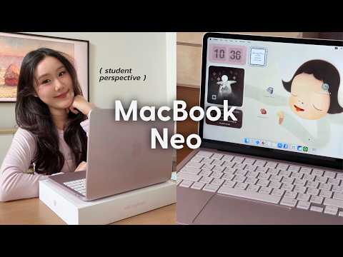 MacBook Neo คอมที่เหมาะกับวัยเรียนที่สุด, ลองใช้งานจริง พิมพ์เอกสาร, Canva, Capcut, Gaming thumbnail