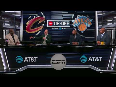 Inside The NBA | “OG Anunoby is the missing piece.” - Chuck & Shaq PREVIEWS Knicks vs. Cavs Game 1 thumbnail