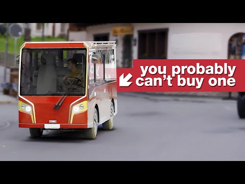 This town banned cars (except tiny electric ones) thumbnail