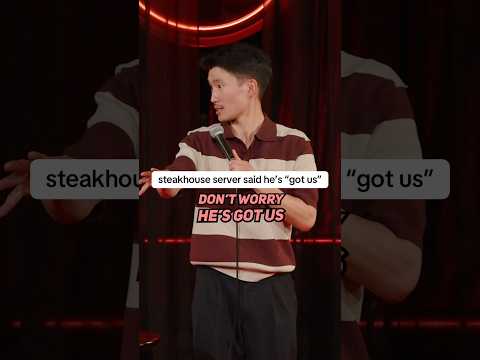 Steakhouse server said he’s “got us” - ? Ray Lau (standup comedy) thumbnail