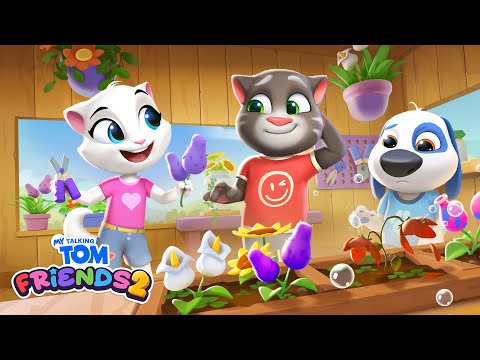 Gardening Gone Wild! 🪴🫢 My Talking Tom Friends 2 Game Stories thumbnail