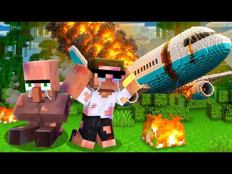 We Got Stuck in a Scary Jungle in Minecraft.. thumbnail