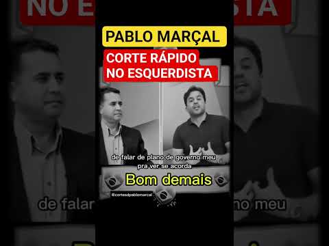 PABLO MARÇAL CORTE RAPIDO NO ESQUERDISTA thumbnail