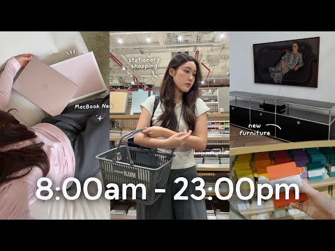 Day in my life as a 29Y?? เฟอนิเจอร์แต่งบ้านใหม่(อีกแล้ว) ทำงานตุนเครื่องเขียน, ลองใช้ MacBook Neo thumbnail