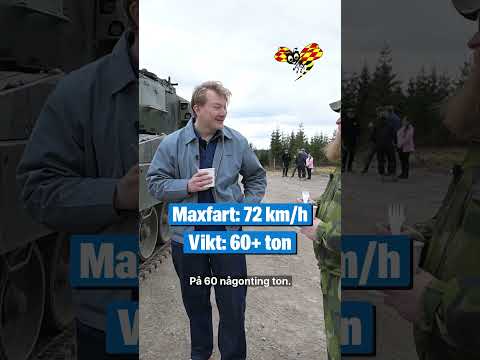 Svenska stridsvagnen krossar fienden: ”Åh herregud” thumbnail
