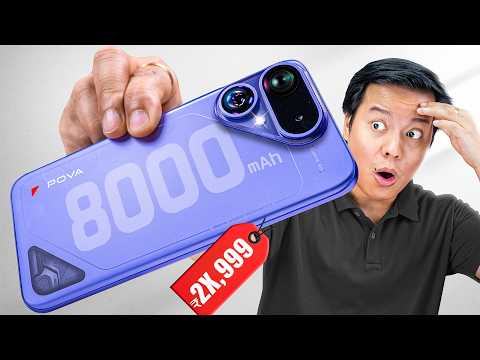 Tecno Pova Curve 2 5G Unboxing & Test - 8000mAh Big Battery Phone thumbnail