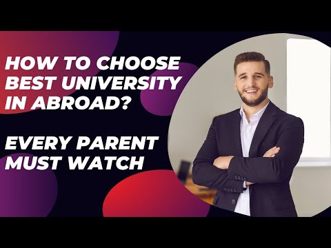 How to select BEST University abroad ? thumbnail