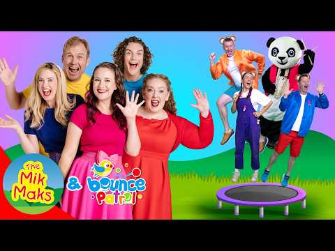 Five Little Monkeys Jumping On The Bed & More | Kids Songs & Nursery Rhymes | The Mik Maks thumbnail