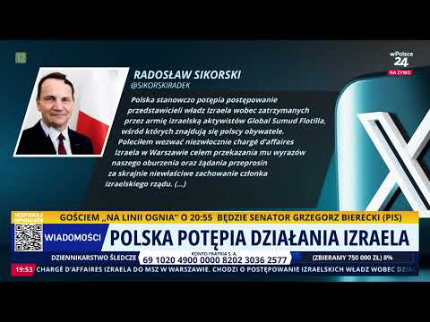 Polska potępia działania Izraela thumbnail