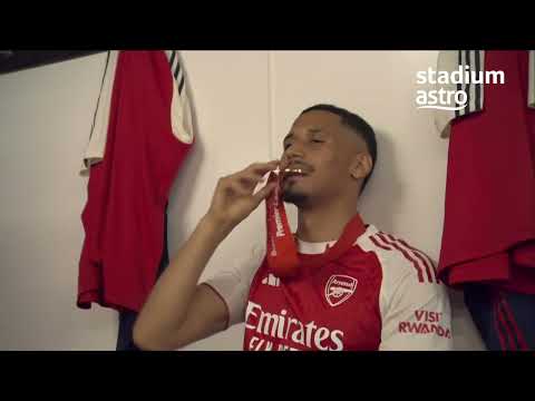 Inside the away dressing room at Selhurst Park as Arsenal celebrate thumbnail